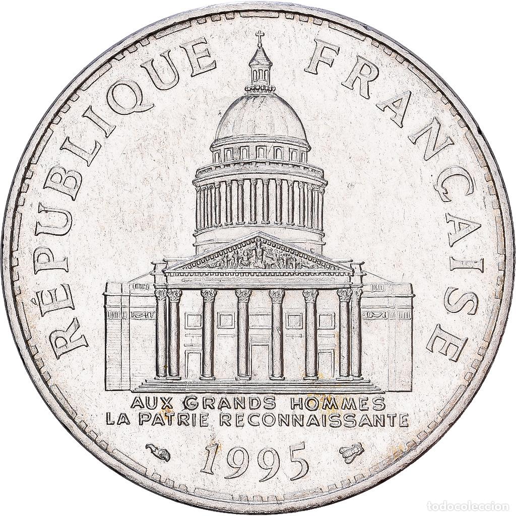 Monedas antiguas de Europa: [#1545789] Francia, 100 Francs, Panth&eacute;on, 1995, MDP, Plata, SC, Gadoury:898