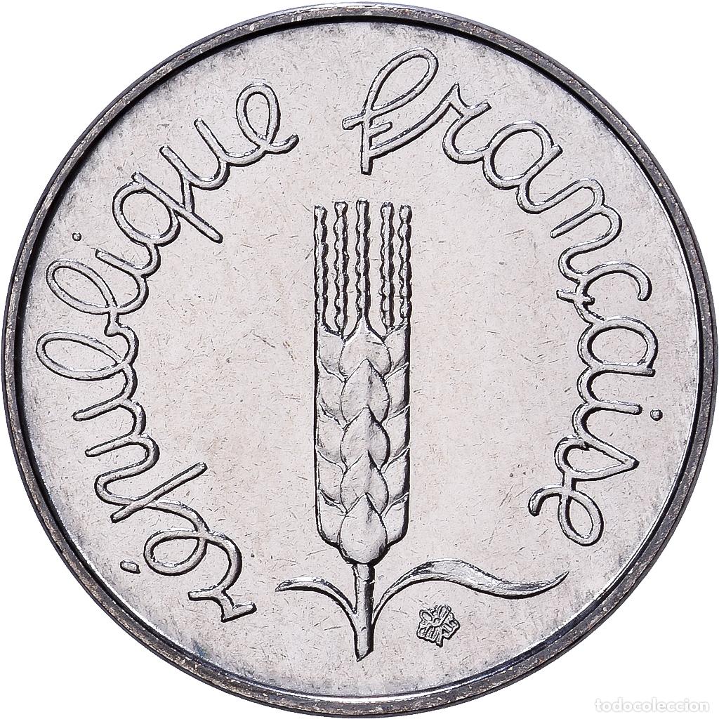 Monedas antiguas de Europa: [#1545803] Francia, 1 Centime, &Eacute;pi, 1986, MDP, s&eacute;rie FDC, Acero inoxidable, FDC