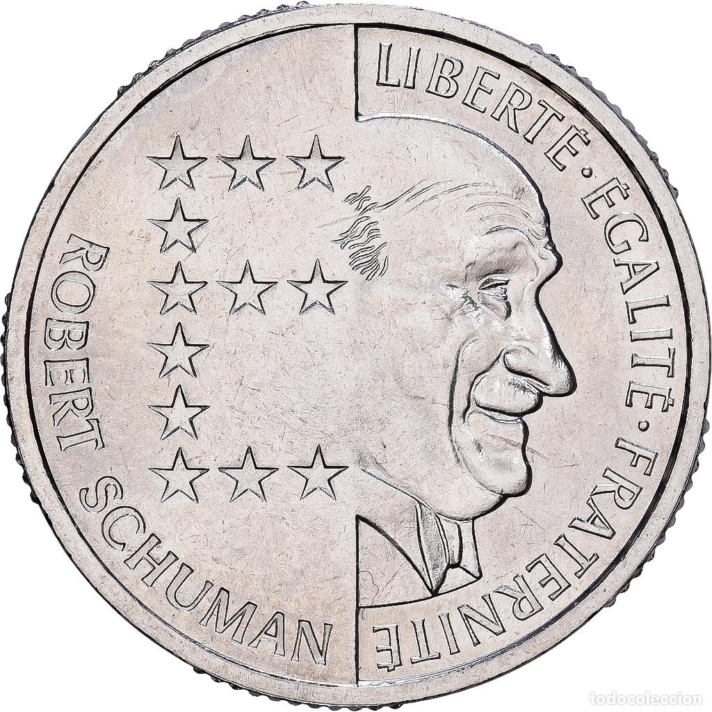 Monedas antiguas de Europa: [#1545819] Francia, 10 Francs, Robert Schuman, 1986, MDP, N&iacute;quel, FDC, Gadoury:825