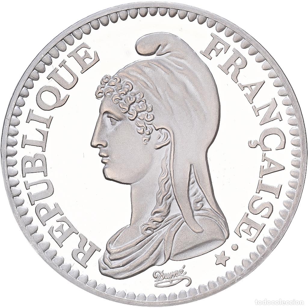 Monedas antiguas de Europa: [#1545826] Francia, 1 Franc, 1992, MDP, Prueba, Plata, FDC, Gadoury:479
