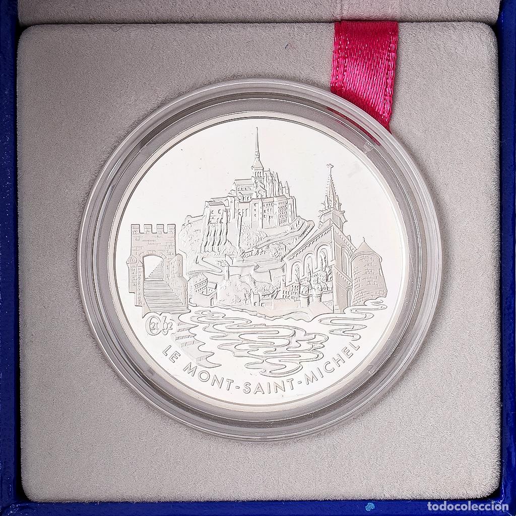 Monedas antiguas de Europa: [#1545957] Francia, 1 1/2 Euro, Mont Saint-Michel, Prueba, 2002, MDP, Plata, FDC, KM:1305