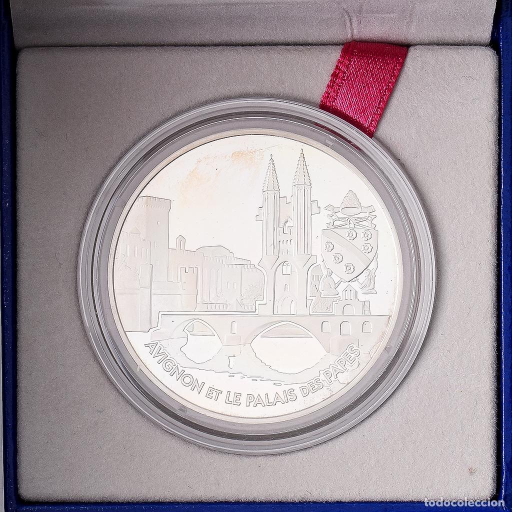 Monedas antiguas de Europa: [#1545956] Francia, 1 1/2 Euro, Palais des papes d'Avignon, Prueba, 2004, MDP, Plata, FDC