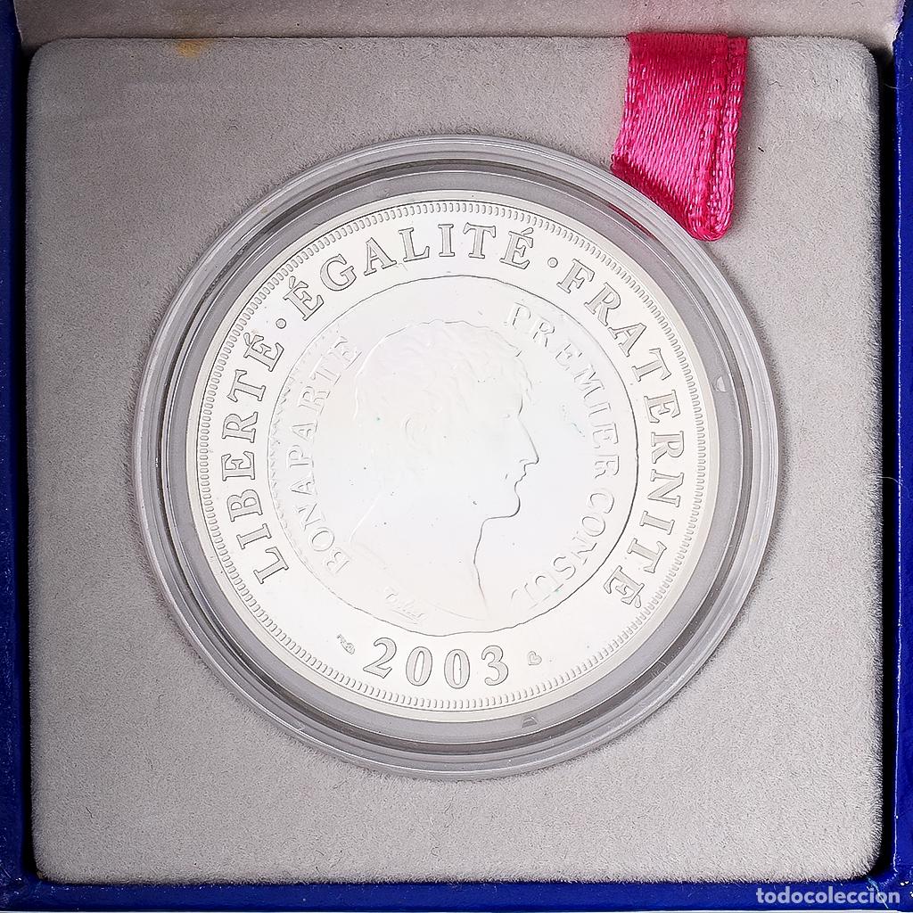 Monedas antiguas de Europa: [#1545951] Francia, 1 1/2 Euro, Bicentenaire du franc germinal, Prueba, 2003, MDP, Plata