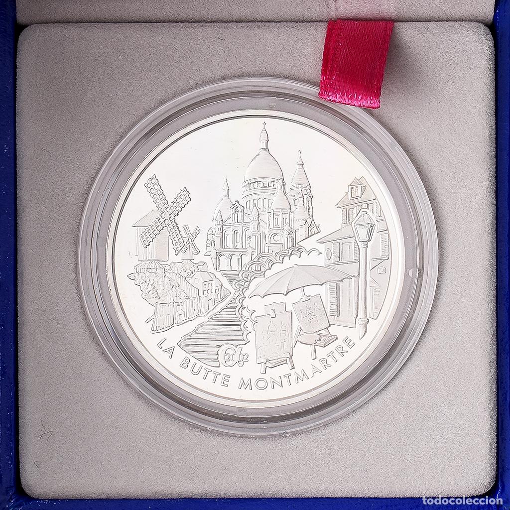Monedas antiguas de Europa: [#1545960] Francia, 1 1/2 Euro, La Butte Montmartre, Prueba, 2002, MDP, Plata, FDC, KM:1307