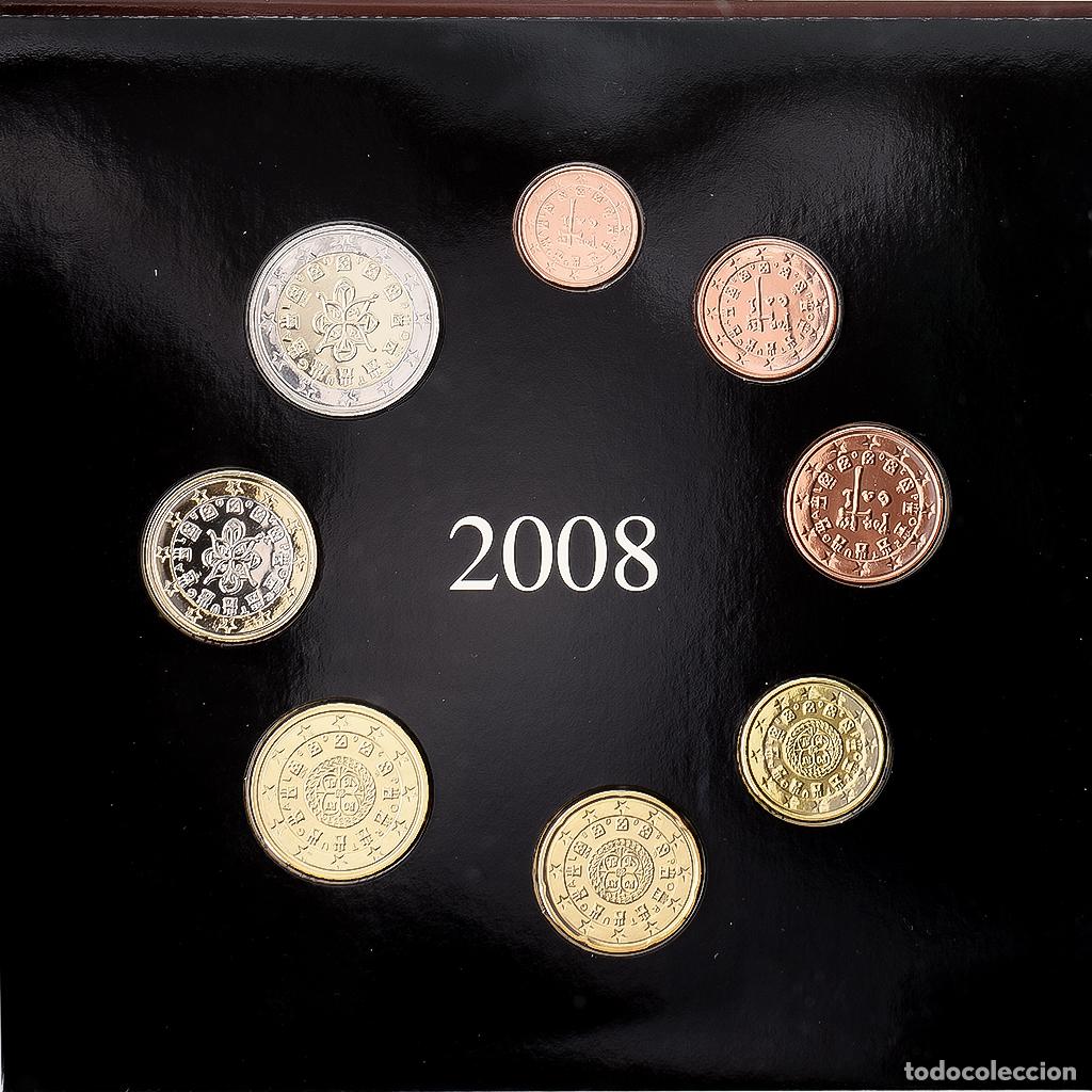 Moedas antigas da Europa: [#1545976] Portugal, Set 1 ct. - 2 Euro, S&eacute;rie BU, 2008, Lisbon, Sin informaci&oacute;n, FDC