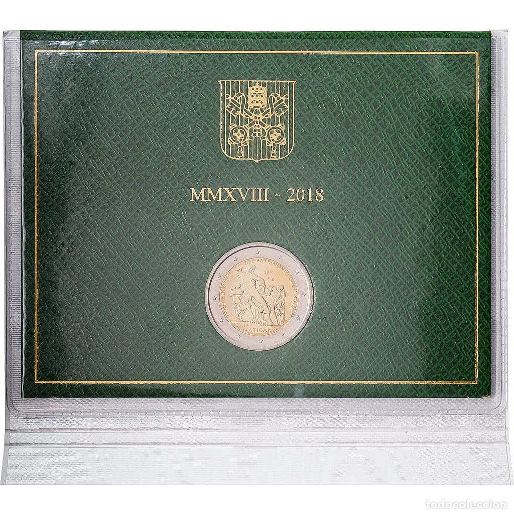 Monedas antiguas de Europa: [#1546030] CIUDAD DEL VATICANO, 2 Euro, ann&eacute;e europ&eacute;enne du patrimoine culturel, 2018