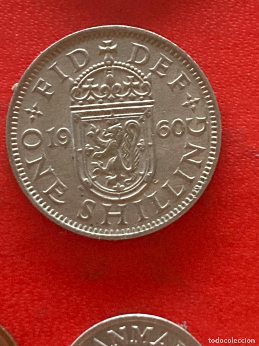 Monedas antiguas de Europa: M&uuml;nze M&uuml;nzen Umlaufm&uuml;nze Gro&szlig;britannien 1 Shilling 1960 schottisches Wappen