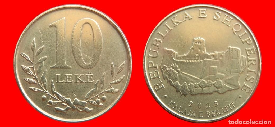 Monedas antiguas de Europa: 10 LEKE 2023 ALBANIA-153301