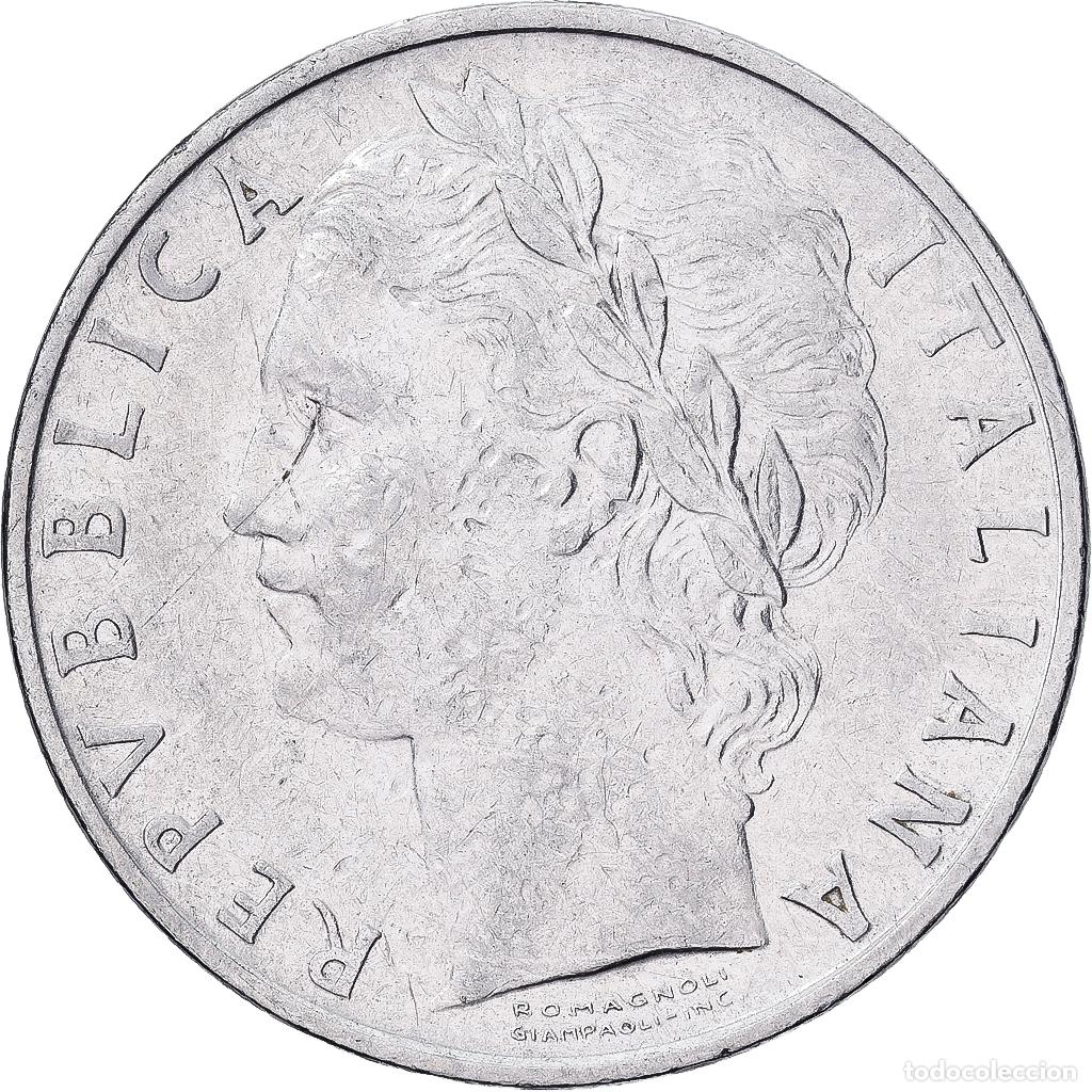 Monedas antiguas de Europa: [#1224132] Italia, 100 Lire, 1966, Rome, Acero inoxidable, BC+, KM:96.1