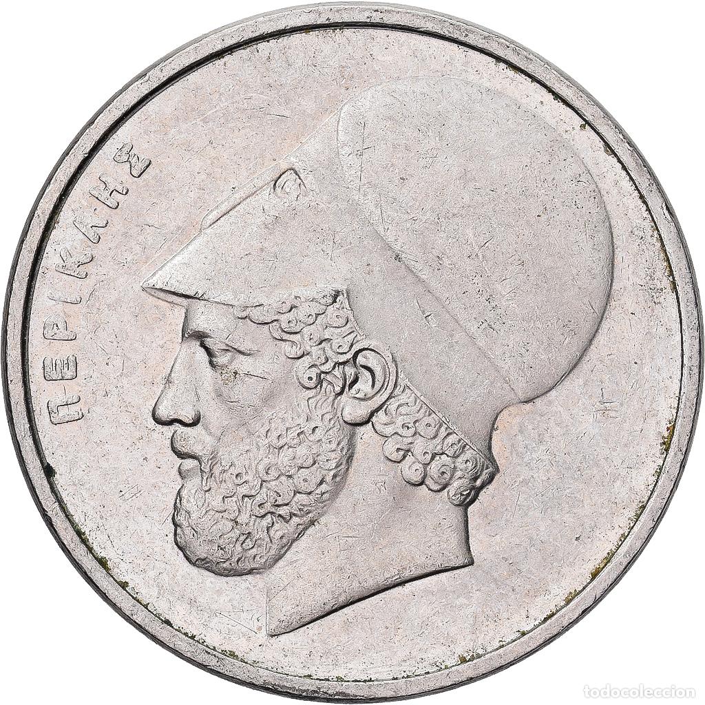 Monedas antiguas de Europa: [#1224133] Grecia, 20 Drachmes, 1984, Cobre - n&iacute;quel, MBC, KM:133