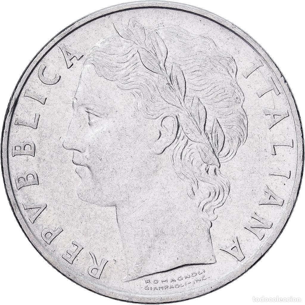 Monedas antiguas de Europa: [#1224135] Italia, 100 Lire, 1969, Rome, Acero inoxidable, MBC, KM:96.1