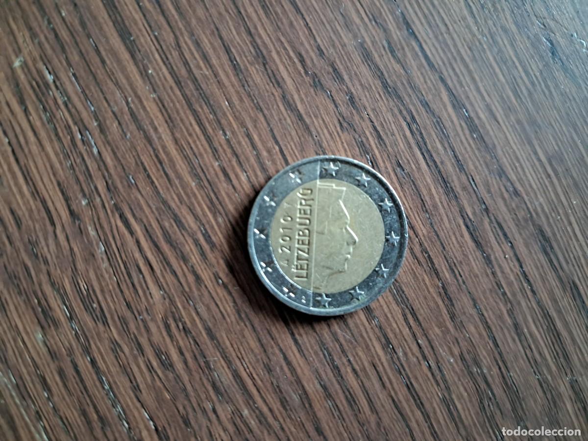 Monete antiche di Europa: moneda de 2 euros de Luxemburgo, a&ntilde;o 2010.