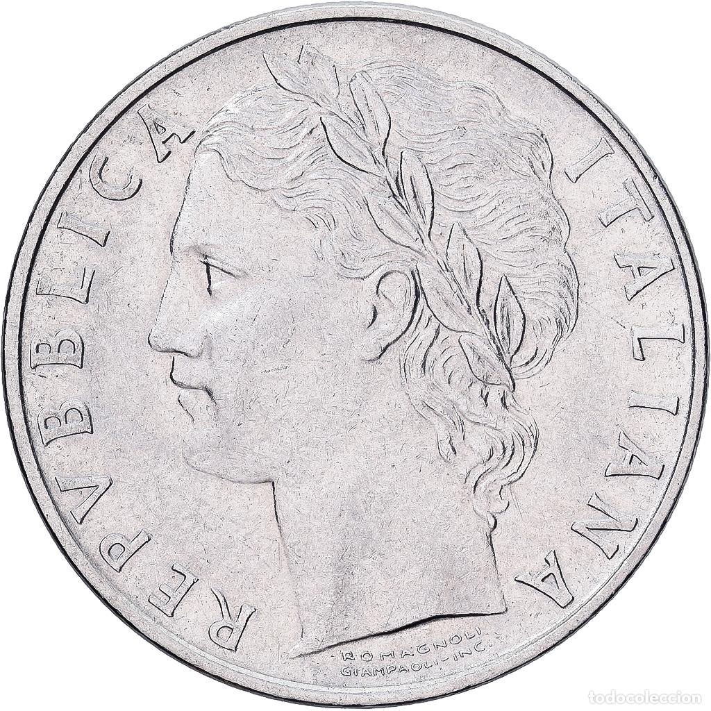 Monedas antiguas de Europa: [#1224137] Italia, 100 Lire, 1970, Rome, Acero inoxidable, MBC, KM:96.1