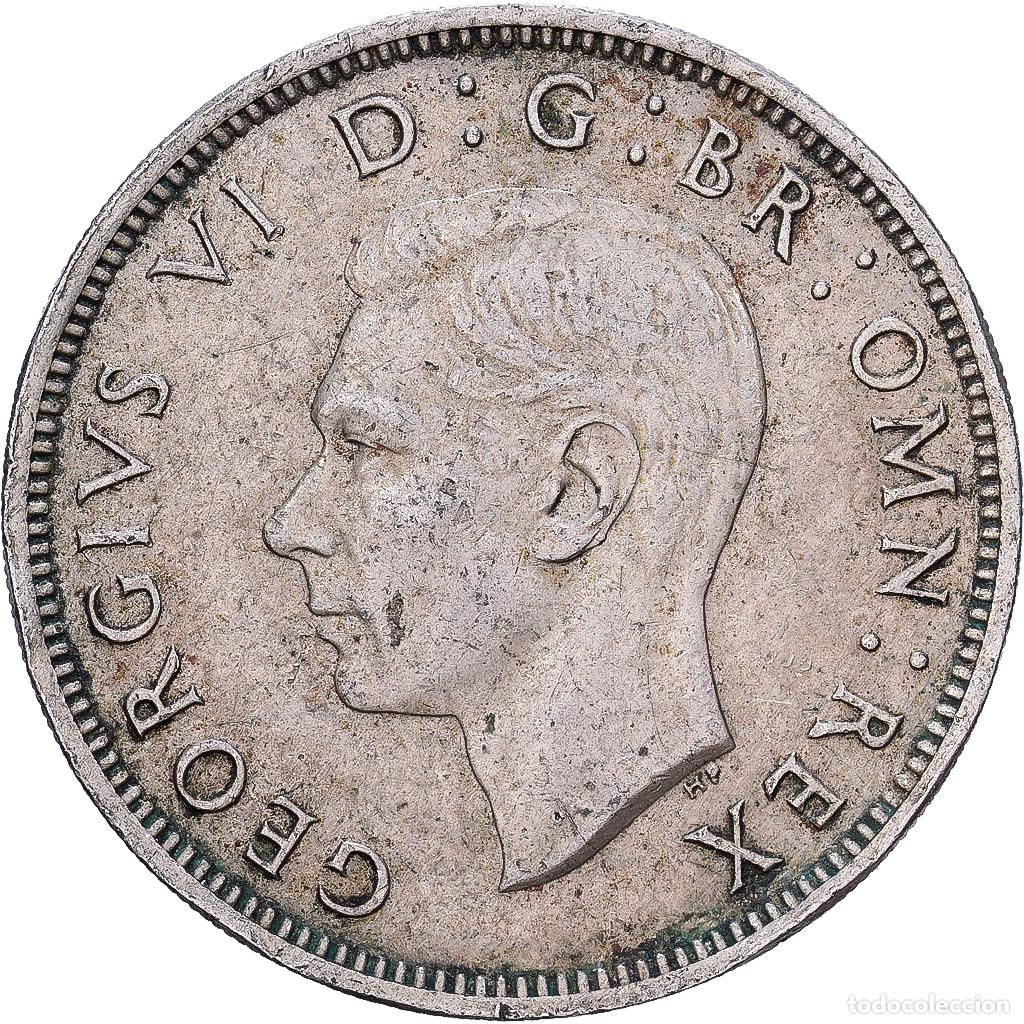 Monedas antiguas de Europa: [#1224151] Gran Breta&ntilde;a, George VI, Florin, Two Shillings, 1951, Cobre - n&iacute;quel, MBC
