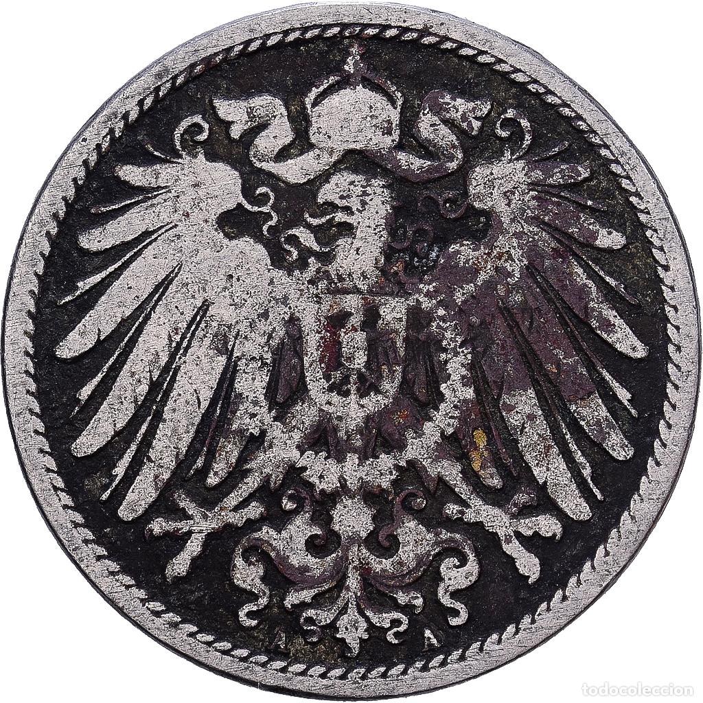 Monedas antiguas de Europa: [#1224160] ALEMANIA - IMPERIO, Wilhelm II, 10 Pfennig, 1898, Berlin, Cobre - n&iacute;quel, BC+