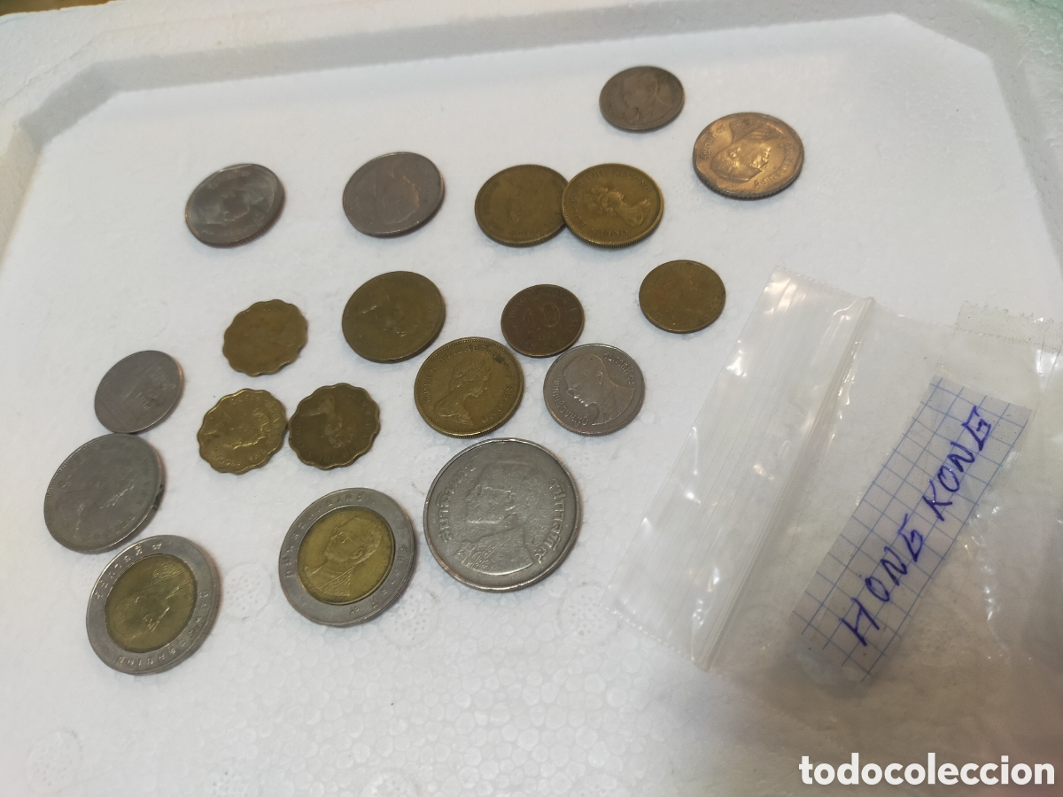 Monedas antiguas de Europa: 19 monedas de Hong Kong