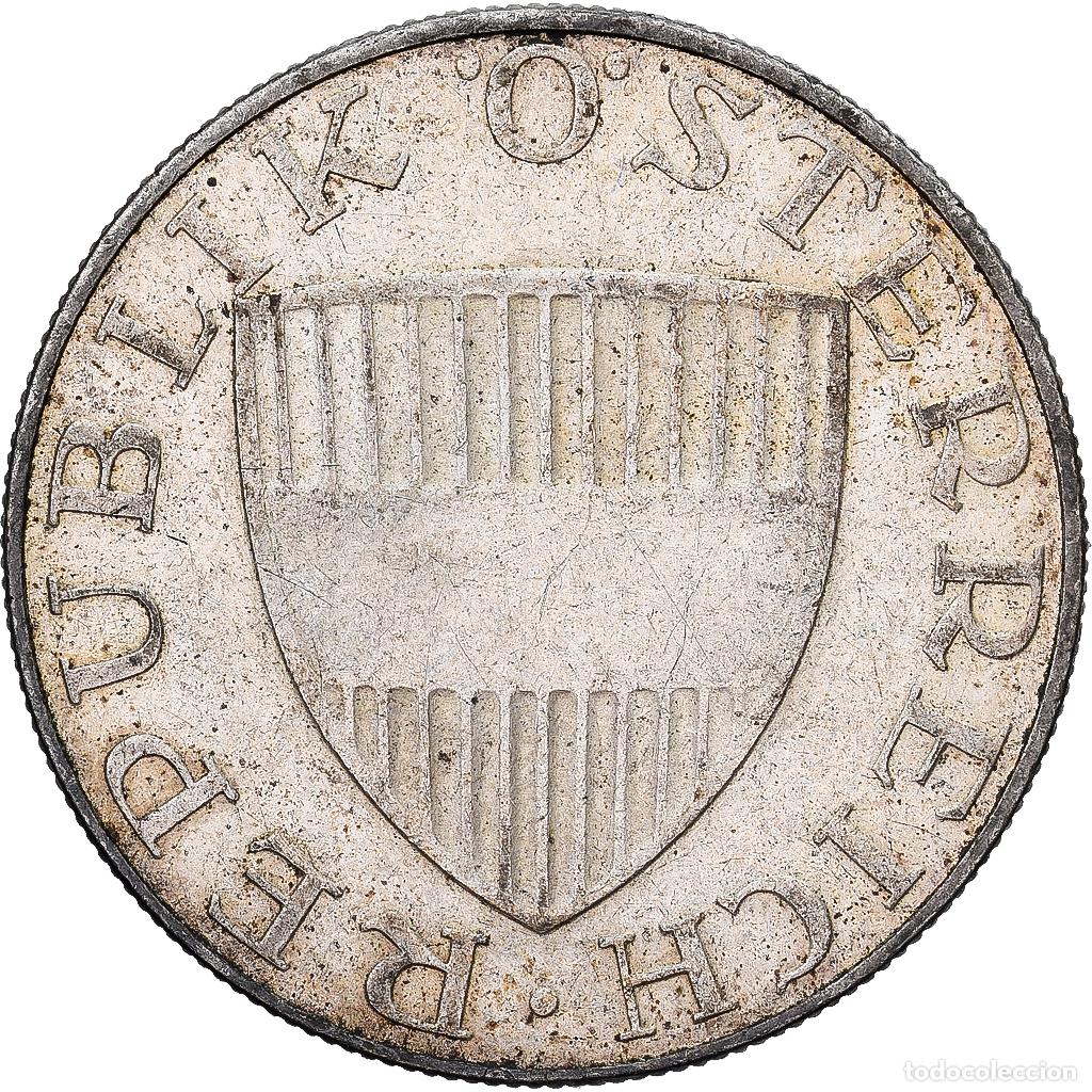 Monedas antiguas de Europa: [#1224144] Austria, 10 Schilling, 1957, Vienna, Plata, MBC, KM:2882