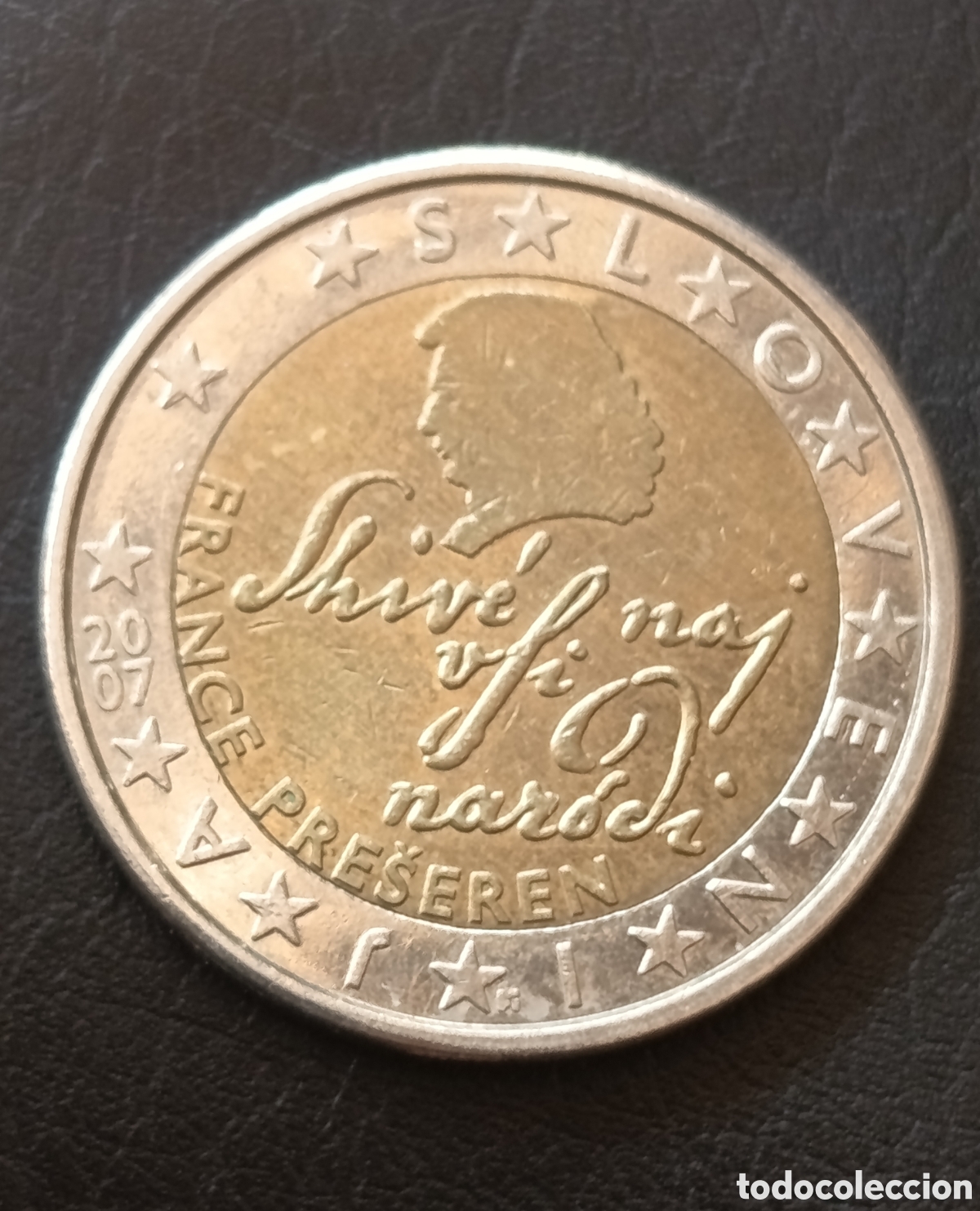 Monedas antiguas de Europa: Moneda 2 Euros Eslovenia 2007