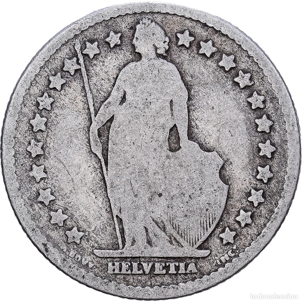 Monedas antiguas de Europa: [#1224172] Suiza, Franc, 1875, Bern, Plata, BC+, KM:24