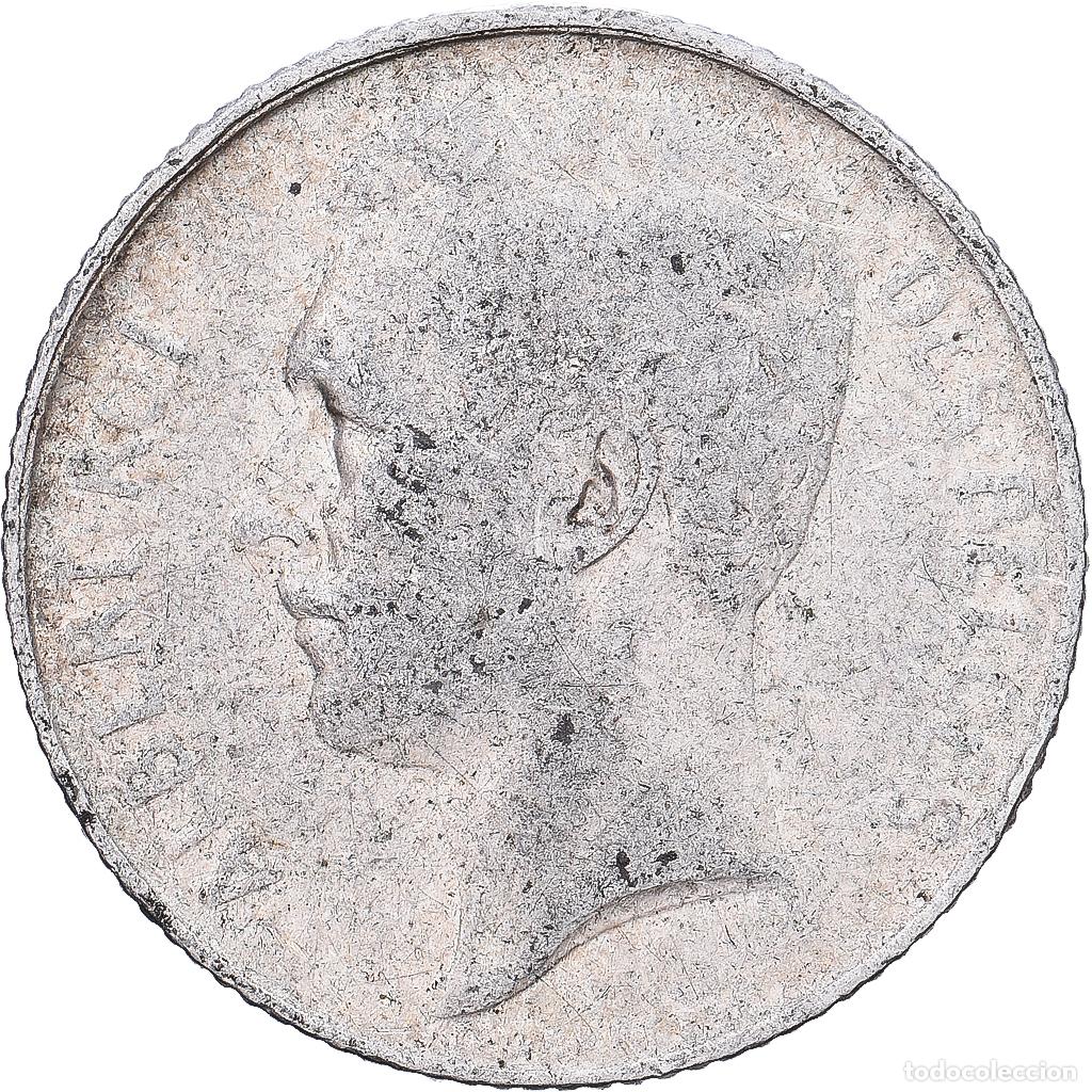 Monedas antiguas de Europa: [#1224200] B&eacute;lgica, Albert I, 50 Centimes, 1912, Plata, BC+, KM:71