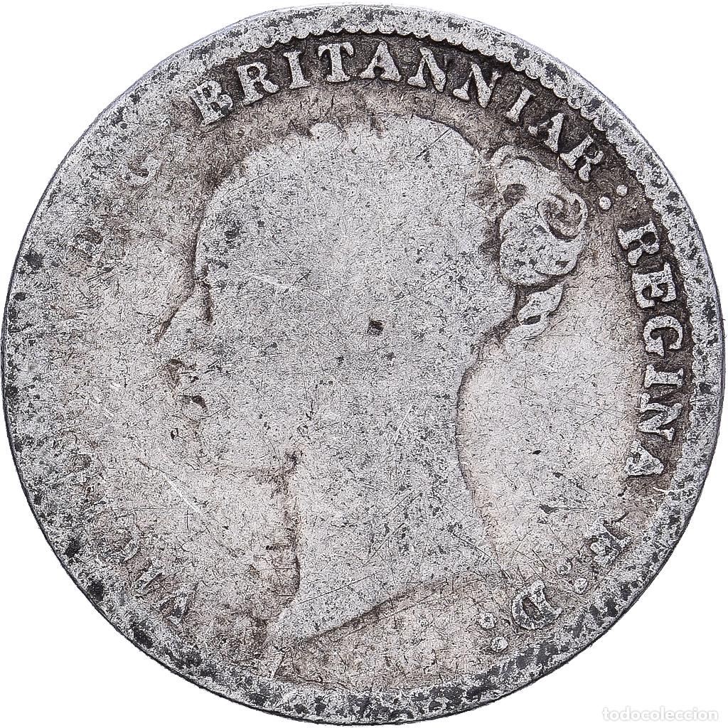 Monedas antiguas de Europa: [#1224208] Gran Breta&ntilde;a, Victoria, 3 Pence, 1885, Plata, BC, KM:730
