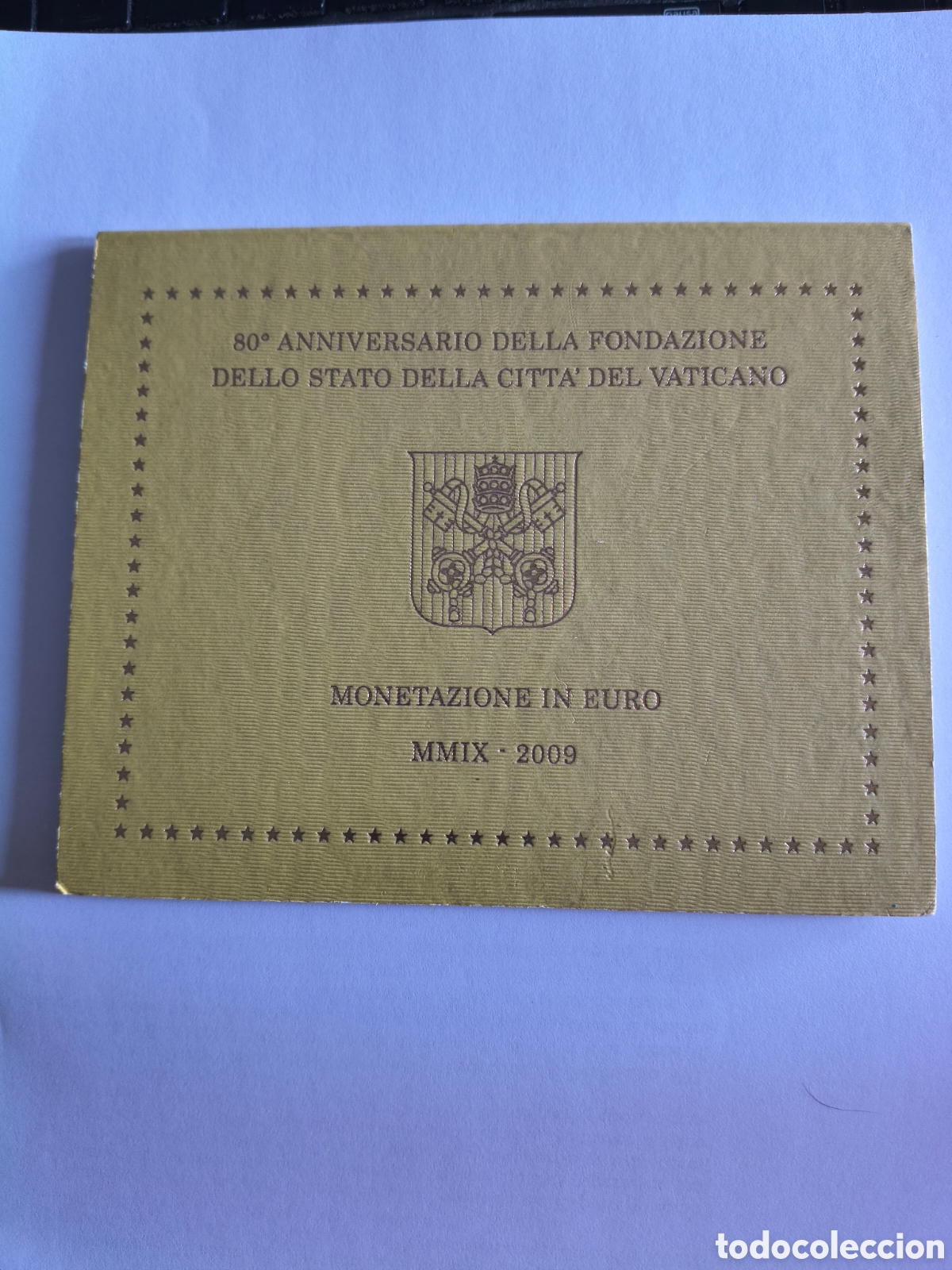 Monedas antiguas de Europa: Cartera Oficial Vaticano 2009 Benedicto XVI 8 valores Euro