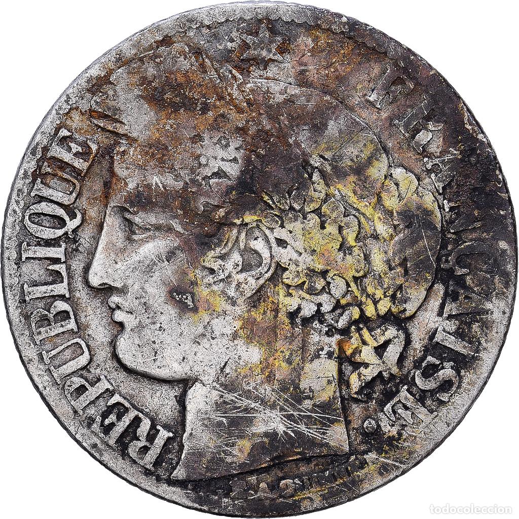 Monedas antiguas de Europa: [#1224198] Francia, Franc, Paris, C&eacute;r&egrave;s, Plata, BC