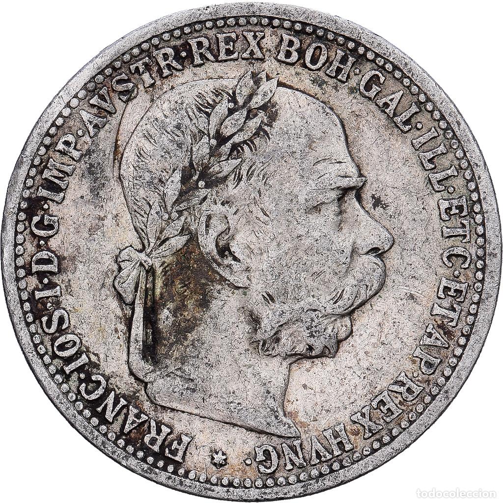 Monedas antiguas de Europa: [#1224199] Austria, Franz Joseph I, Corona, 1899, Vienna, Plata, BC+, KM:2804