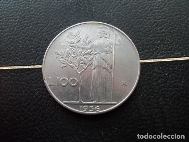 Monnaies anciennes de Europe: ITALIA 100 LIRAS 1956