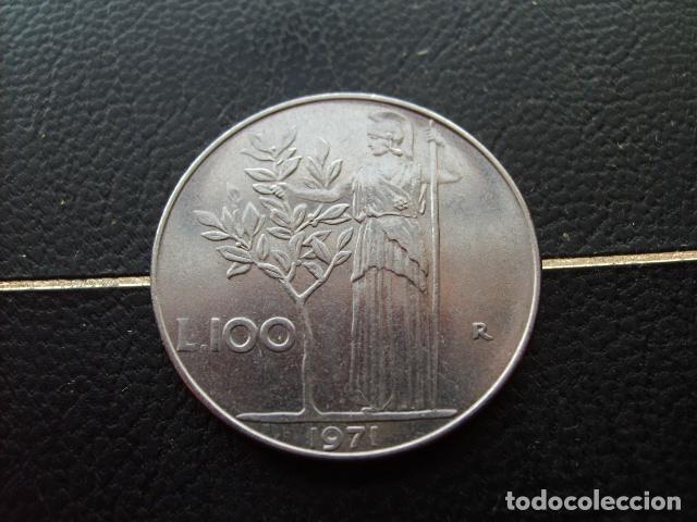 Monedas antiguas de Europa: ITALIA 100 LIRAS 1971