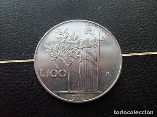 Monedas antiguas de Europa: ITALIA 100 LIRAS 1973