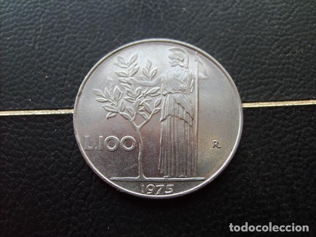 Monedas antiguas de Europa: ITALIA 100 LIRAS 1975