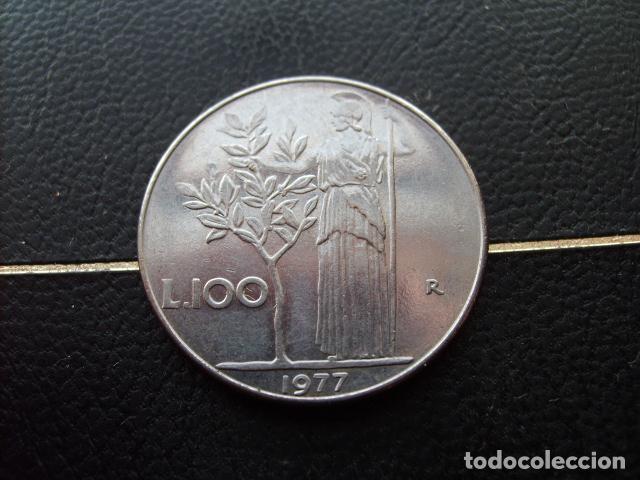 Monedas antiguas de Europa: ITALIA 100 LIRAS 1977
