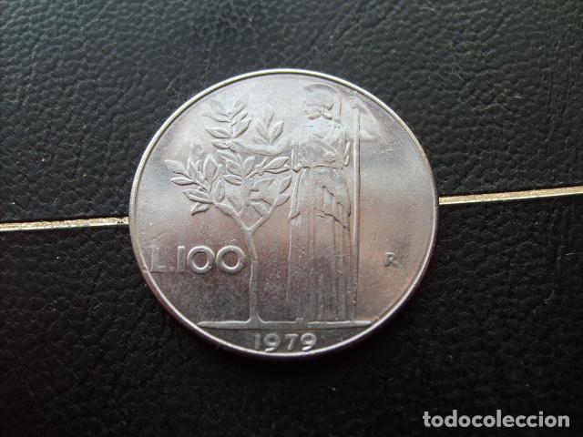 Monedas antiguas de Europa: ITALIA 100 LIRAS 1979