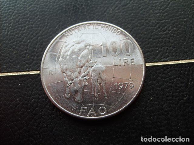 Monedas antiguas de Europa: ITALIA 100 LIRAS 1979 FAO