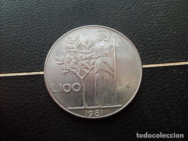 Monedas antiguas de Europa: ITALIA 100 LIRAS 1981