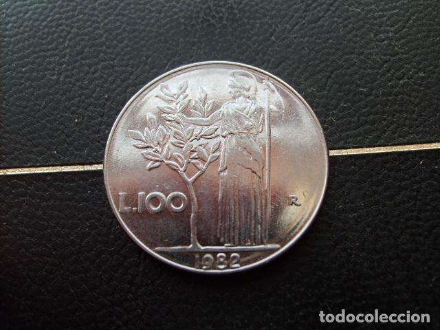 Monedas antiguas de Europa: ITALIA 100 LIRAS 1982