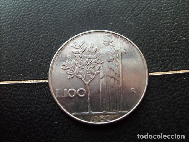 Monedas antiguas de Europa: ITALIA 100 LIRAS 1983