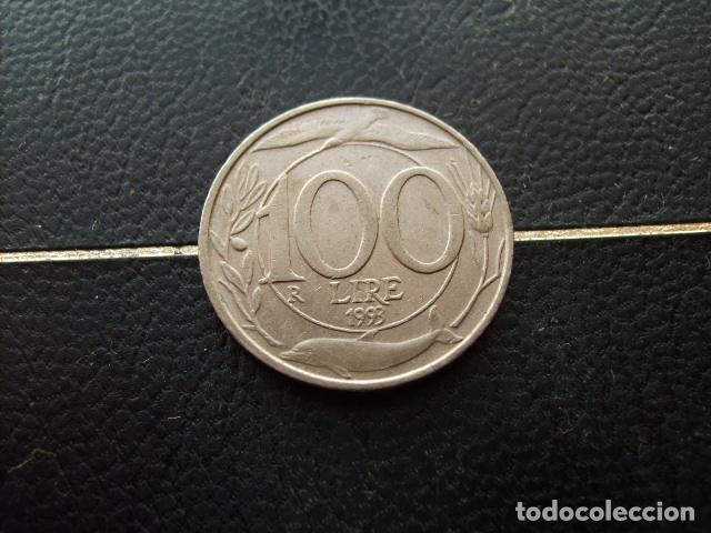 Monedas antiguas de Europa: ITALIA 100 LIRAS 1993