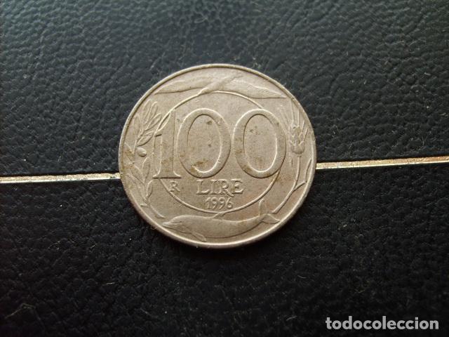 Monedas antiguas de Europa: ITALIA 100 LIRAS 1996