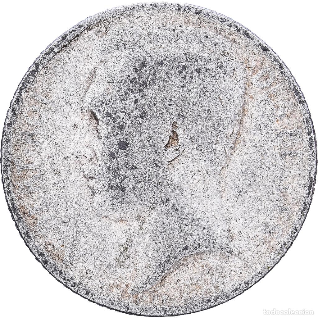 Monedas antiguas de Europa: [#1224234] B&eacute;lgica, Franc, 1911, Plata, BC+, KM:72
