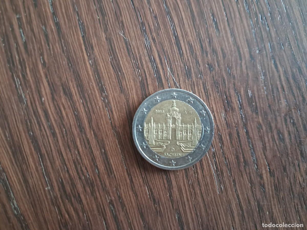 Monedas antiguas de Europa: moneda de 2 euros conmemorativos de Alemania. Sachsen. A&ntilde;o 2016 ceca A
