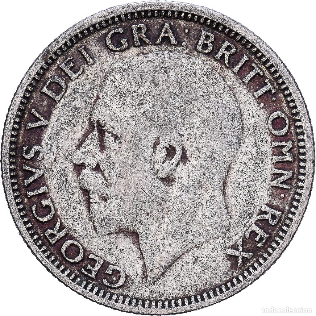 Monedas antiguas de Europa: [#1224231] Gran Breta&ntilde;a, George V, Shilling, 1927, Plata, BC+, KM:833