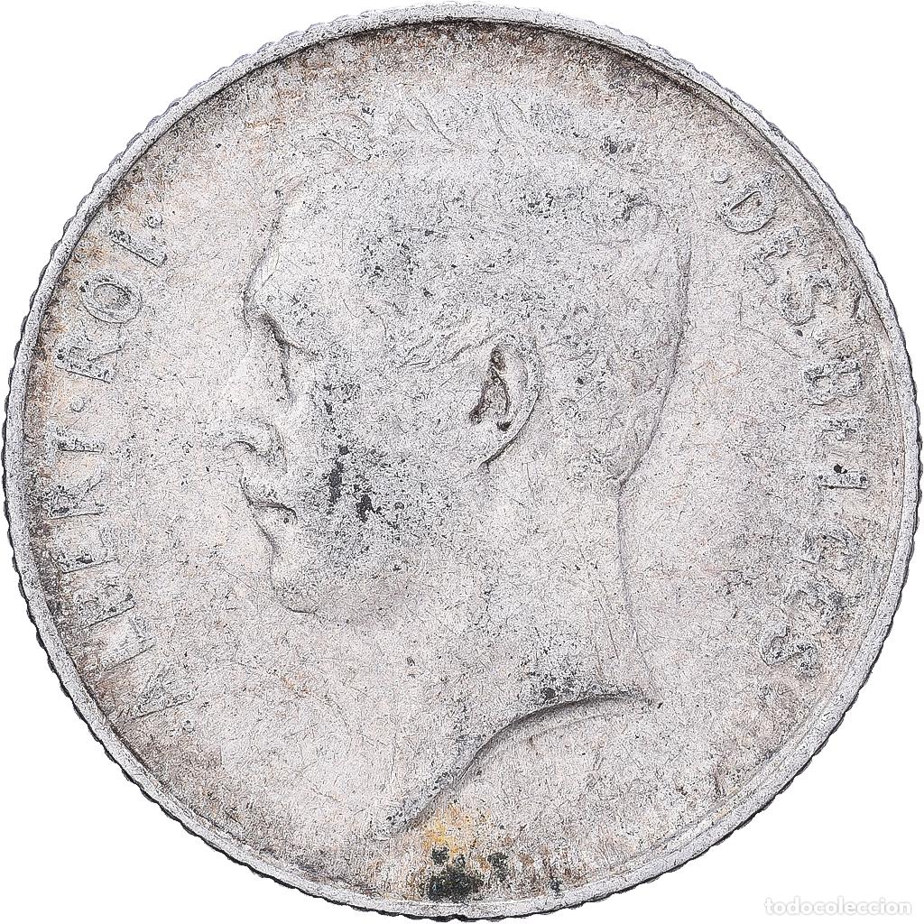 Monedas antiguas de Europa: [#1224232] B&eacute;lgica, Franc, 1913, Plata, BC+, KM:72