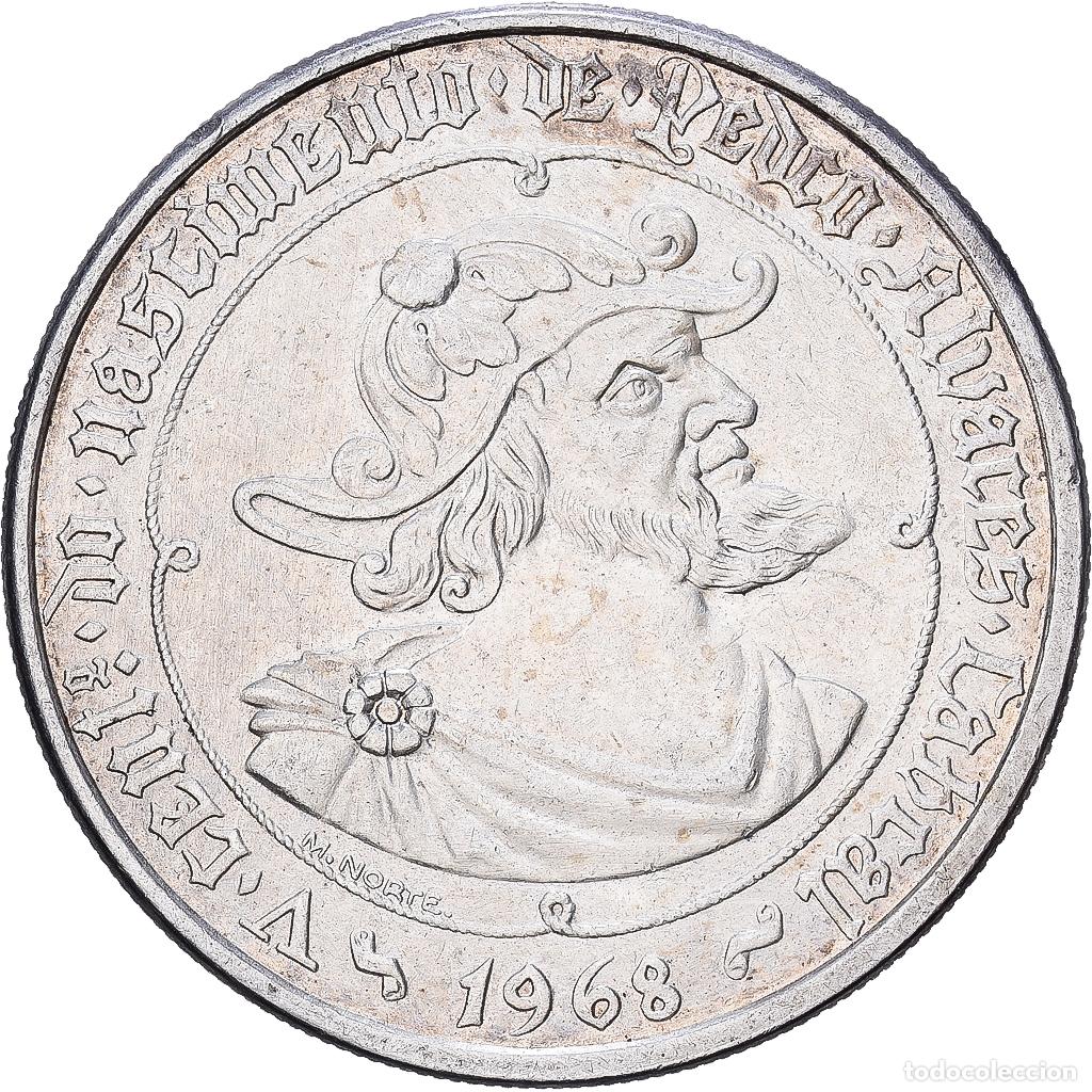 Monedas antiguas de Europa: [#1509982] Portugal, 50 Escudos, 1968, Plata, BC+, KM:593