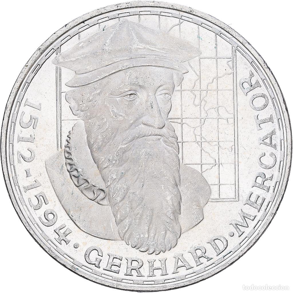 Monedas antiguas de Europa: [#1509996] ALEMANIA - REP&Uacute;BLICA FEDERAL, 5 Mark, 1969, Stuttgart, Plata, EBC+, KM:126.1