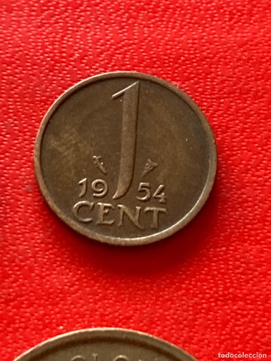 Monedas antiguas de Europa: M&uuml;nze M&uuml;nzen Umlaufm&uuml;nze Niederlande 1 Cent 1954