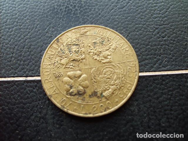 Monedas antiguas de Europa: ITALIA 200 LIRAS 1993 C