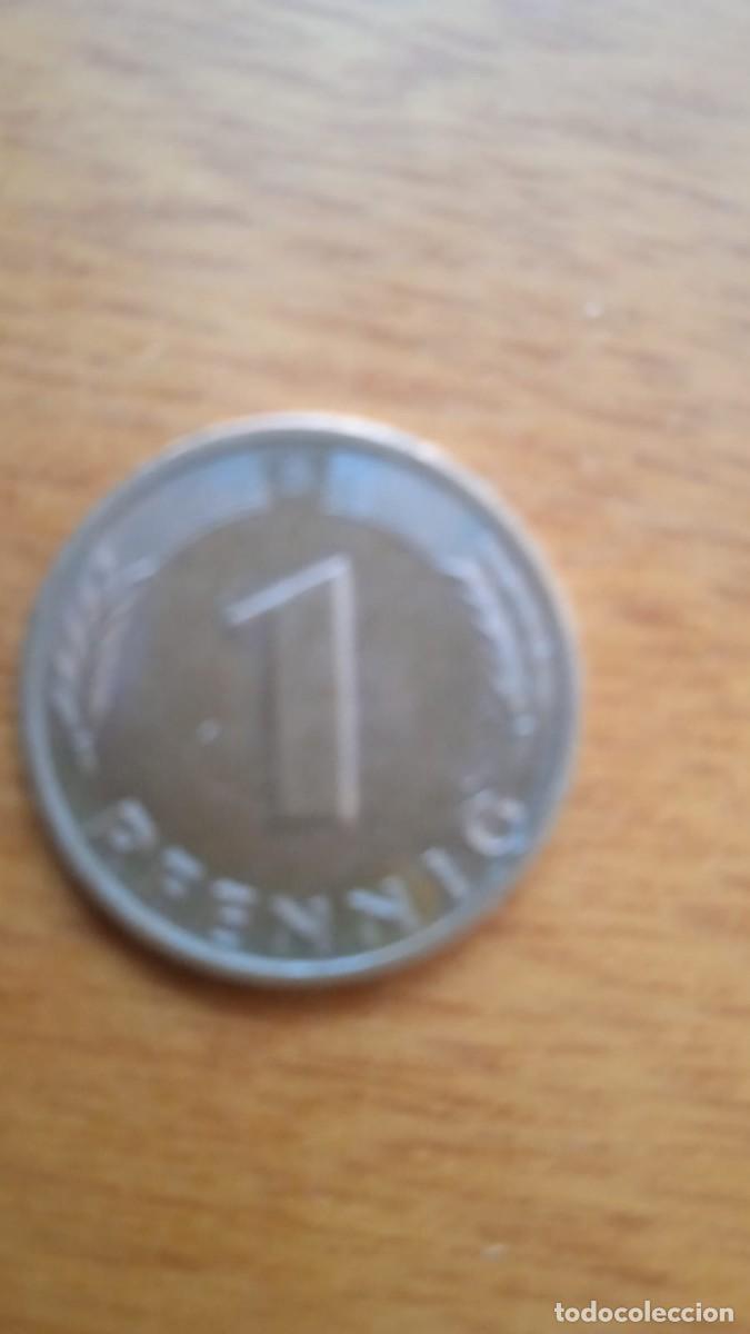 Monedas antiguas de Europa: Un penique. Bundesrepublic Deutschland. 1984.