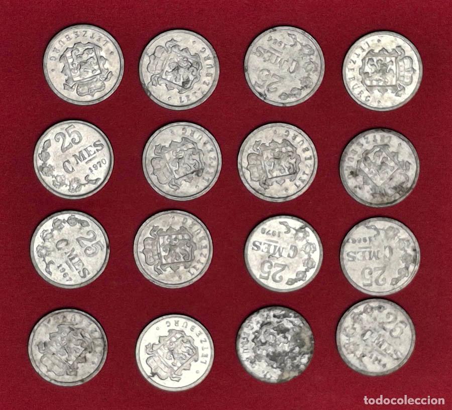 Monete antiche di Europa: 16 monedas de Luxemburgo